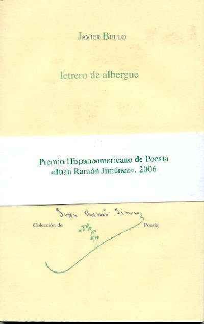 LETRERO DE ALBERGUE