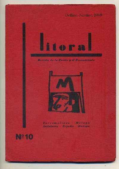 LITORAL  Nº 10 -- (REVISTA DE LA POESIA Y EL PENSAMIENTO)