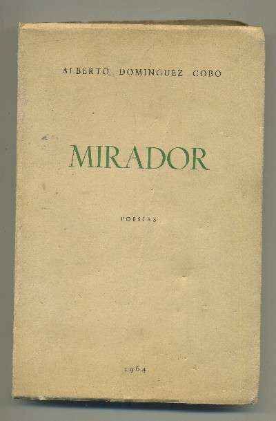MIRADOR.  POESIAS