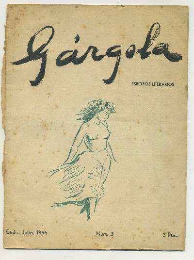 GÁRGOLA --ESBOZOS LITERARIOS  (Nº3)