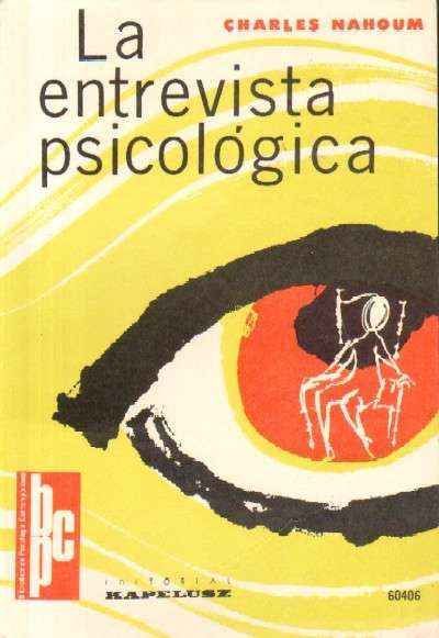 LA ENTREVISTA PSICOLOGICA