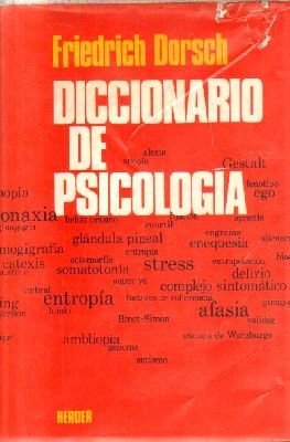 DICICIONARIO DE PSICOLOGIA.