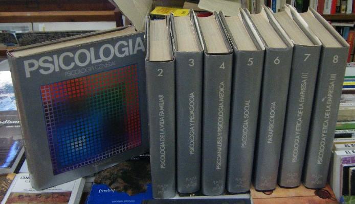 ENCICLOPEDIA DE LA PSICOLOGÍA. 8 TOMOS