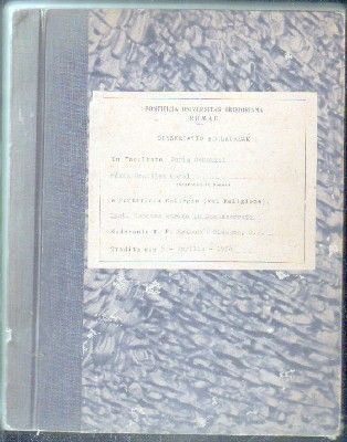 FACULTADES JURISDICCIONALES DEL ROMANO PONTÍFICE Y DE LOS OBISPOS EN MATERIA PATRIMONIAL. TESIS