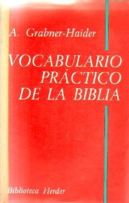 VOCABULARIO PRACTICO DE LA BIBLIA.