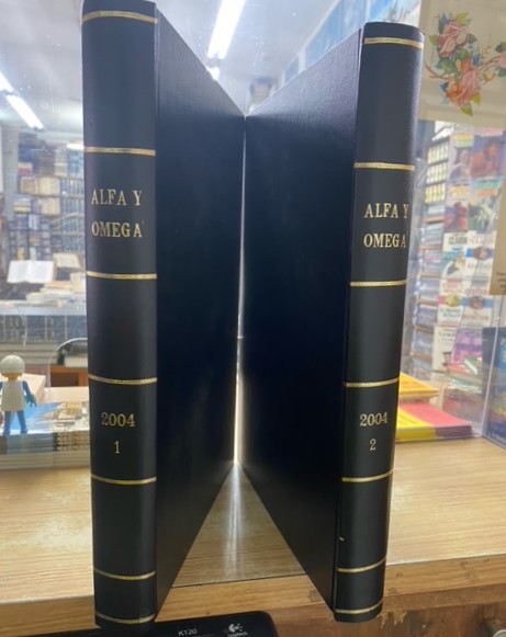 ALFA Y OMEGA. SEMANARIO DE INFORMACION RELIGIOSA. AÑO 2004, DEL Nº 384 AL Nº 431 (2 TOMOS)