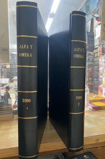 ALFA Y OMEGA. SEMANARIO DE INFORMACION RELIGIOSA. AÑO 2010, DEL Nº 671 AL Nº 670 (2 TOMOS)