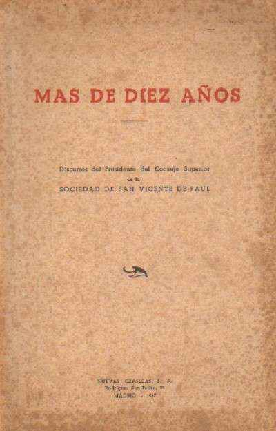 MAS DE DIEZ AÑOS