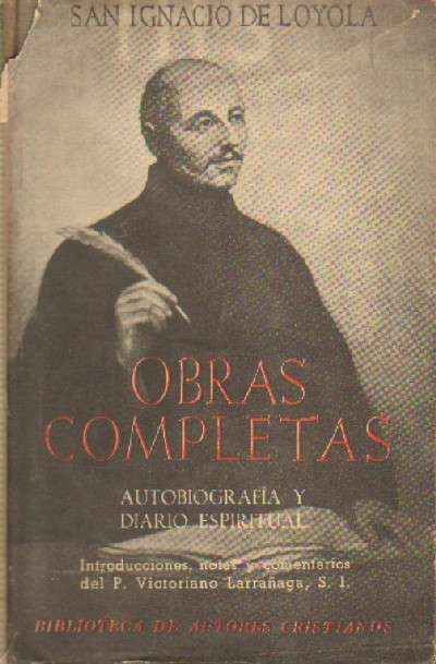 OBRAS COMPLETAS. AUTOBIOGRAFIA Y DIARIO ESPIRITUAL  TOMO I