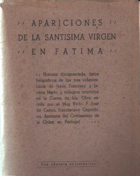 APARICIONES DE LA SANTÍSIMA VIRGEN EN FÁTIMA