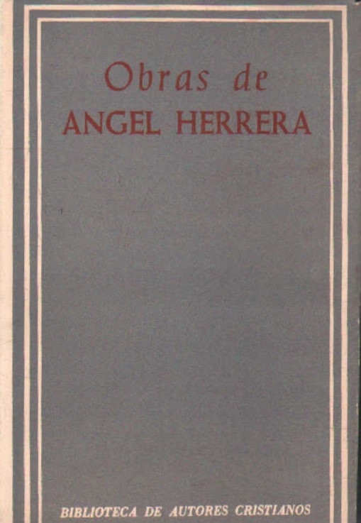 OBRAS DE ANGEL HERRERA