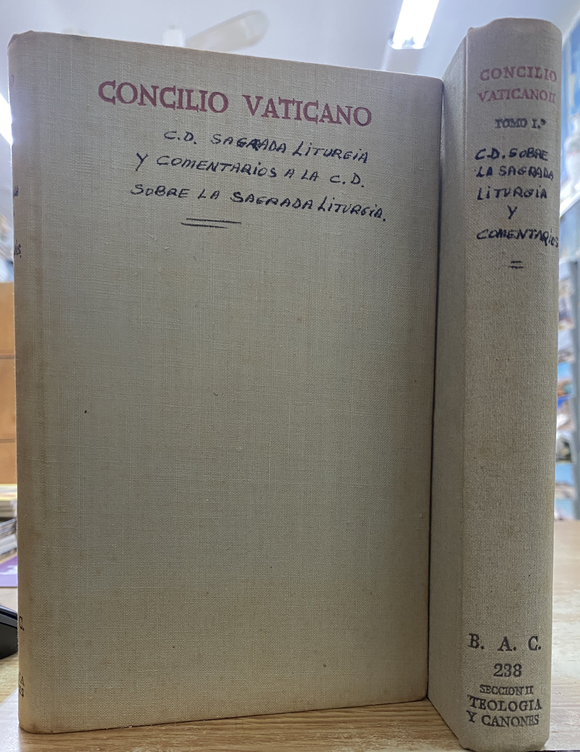 CONCILIO VATICANO (2 TOMOS)