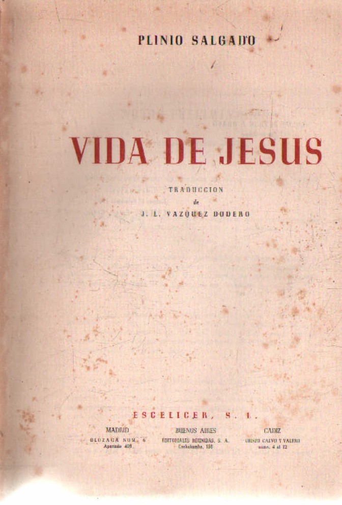 VIDA DE JESÚS