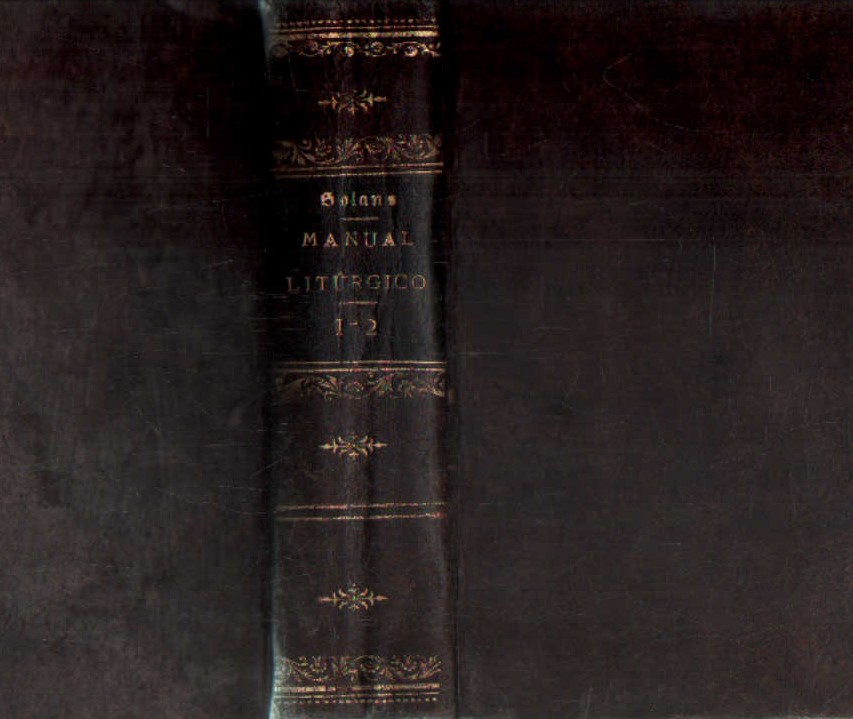 MANUAL LITURGICO (2 TOMOS EN 1 VOLUMEN)