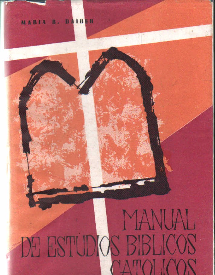 MANUAL DE ESTUDIOS BIBLICOS CATOLICOS
