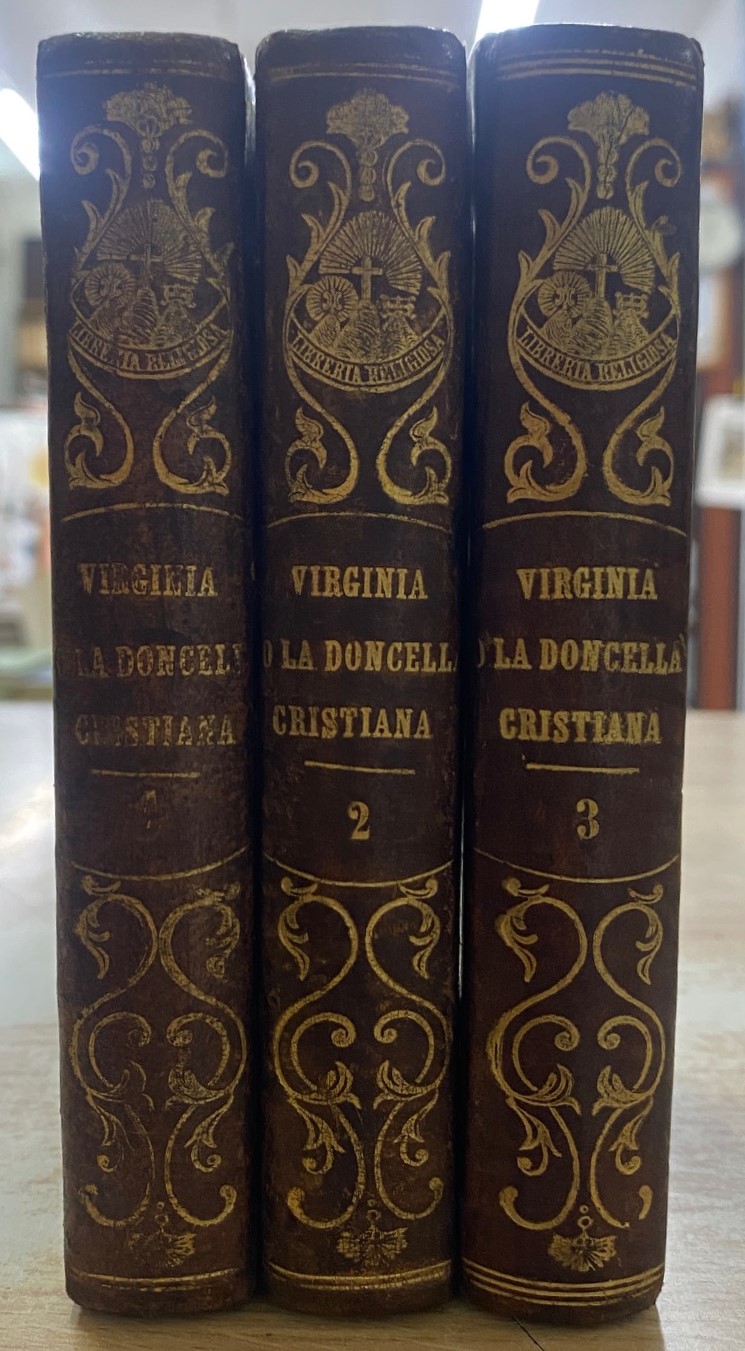 VIRGINIA O LA DONCELLA CRISTIANA (3 TOMOS)