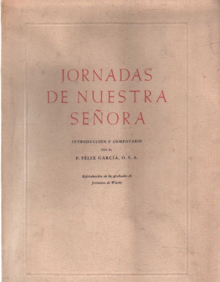 JORNADAS DE NUESTRA SEÑORA