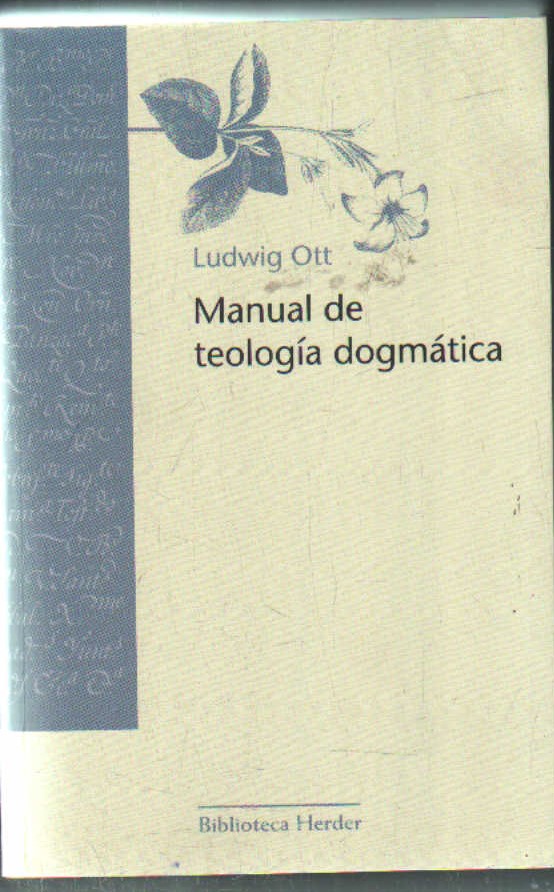 MANUAL DE TEOLOGIA DOGMATICA