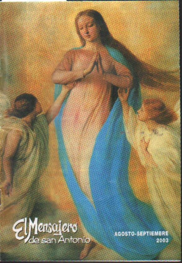 EL MENSAJERO DE SAN ANTONIO. AGOSTO-SEPTIEMBRE 2003
