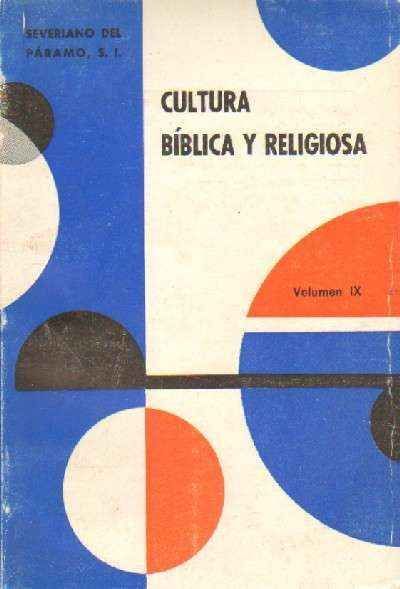 CULTURA BIBLICA Y RELIGIOSA