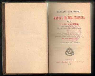 SEGUNDA PARTE DE LA CONQUISTA O MANUAL DE VIDA PERFECTA