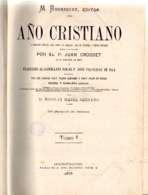 AÑO CRISTIANO. DOMINICAS COMPLETAS. 2 TOMOS