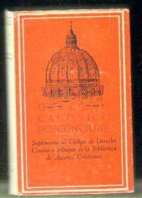 DERECHO CANÓNICO POSCONCILIAR