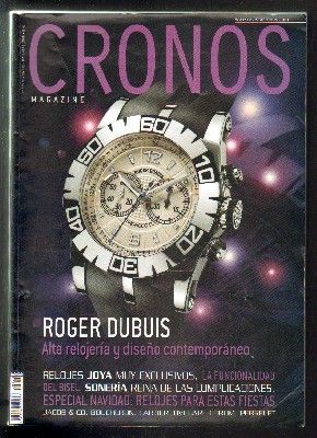 REVISTA CRONOS MAGAZINE. Nº 123 - NOVIEMBRE - DICIEMBRE 2008.