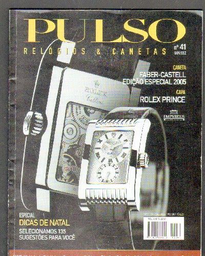 PULSO RELOGIOS E CANETAS. Nº41.