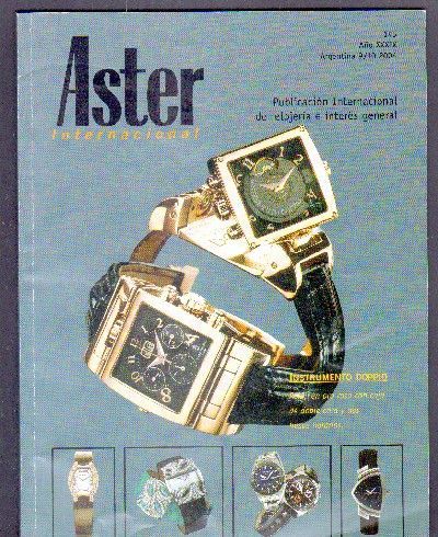 ASTER INTERNACIONAL. AÑO XXXIX. 2004.