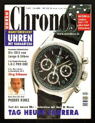 REVISTA CHRONOS. 2-2003 - MARZO-ABRIL 2003.