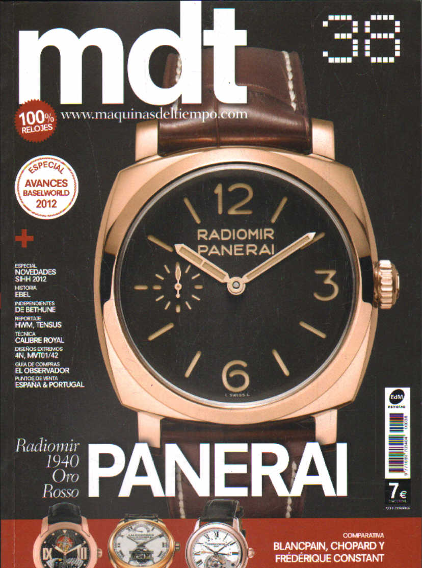 MDT. MAQUINAS DEL TIEMPO Nº38