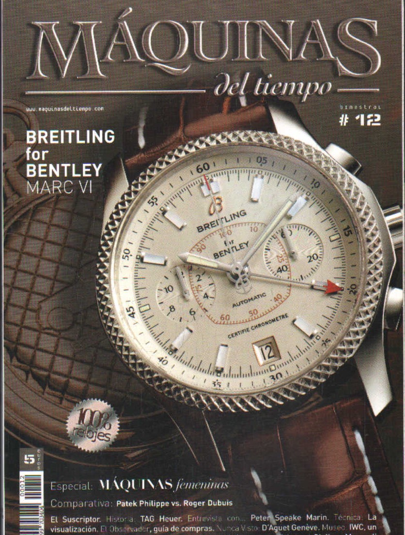 MAQUINAS DEL TIEMPO. MDT. Nº12