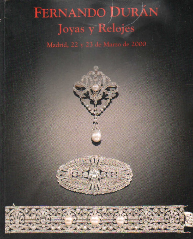 FERNANDO DURÁN JOYAS Y RELOJES MARZO DE 2000