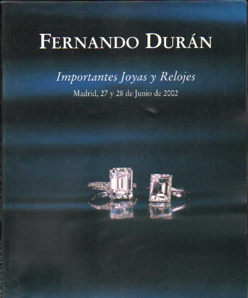 FERNANDO DURÁN JOYAS Y RELOJES SUB. 225, JUNIO 2002