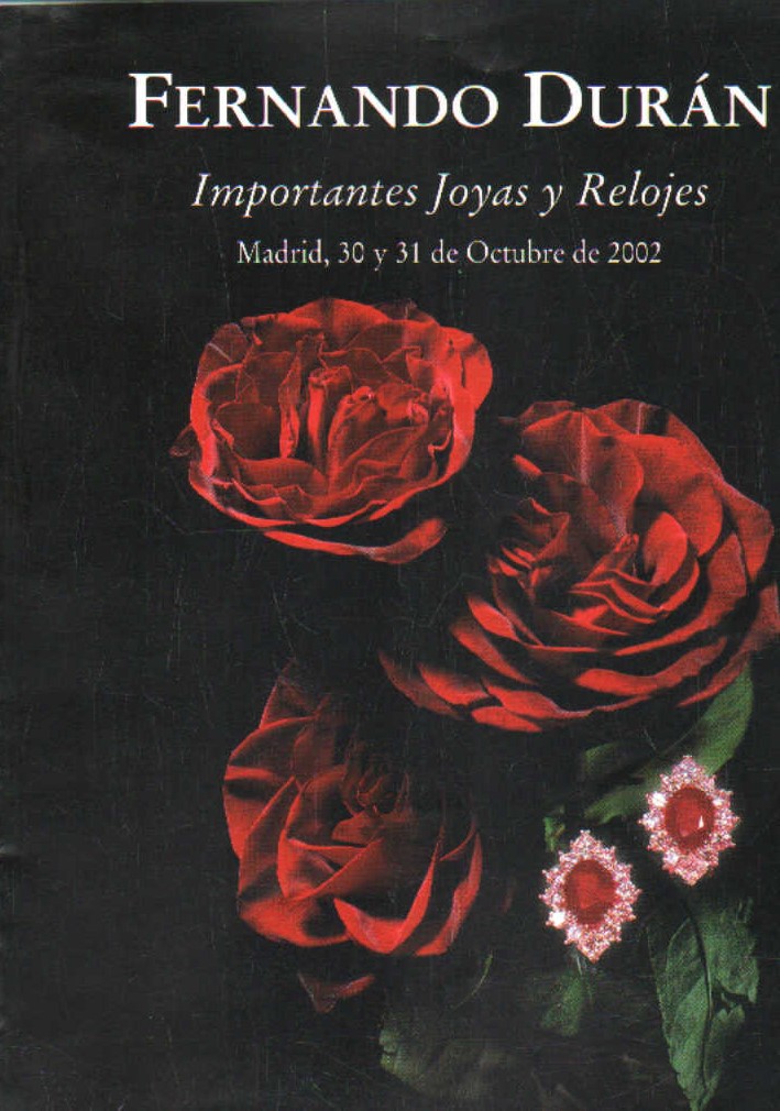 FERNANDO DURÁN JOYAS Y RELOJES SUB. 230, OCTUBRE 2002