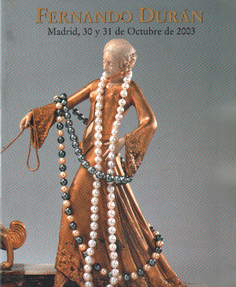 FERNANDO DURÁN JOYAS Y RELOJES SUB. 245, OCTUBRE 2003
