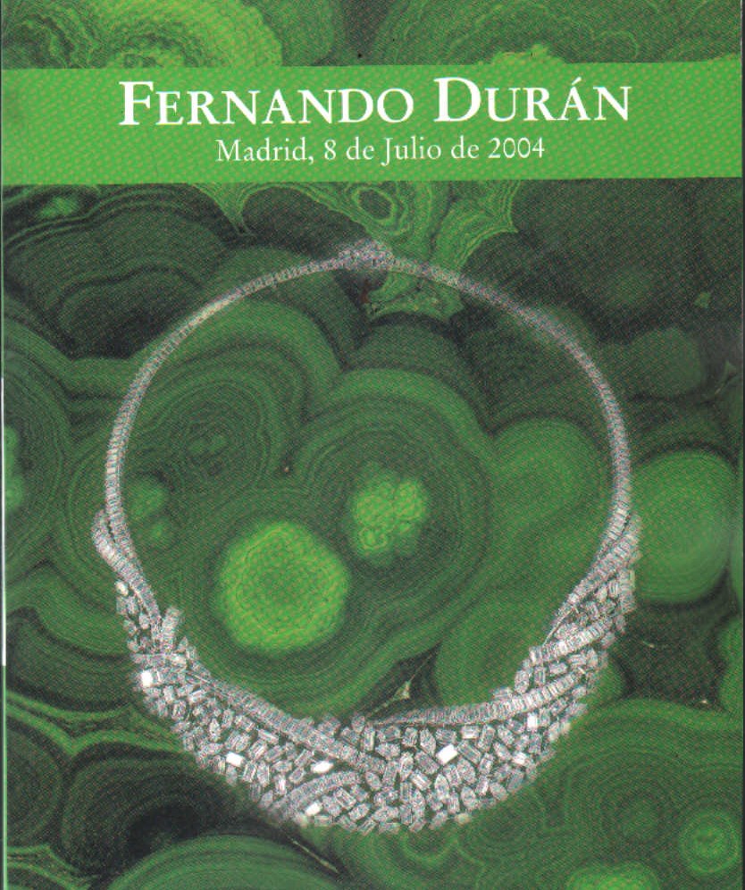 FERNANDO DURÁN JOYAS Y RELOJES SUB. 256, JULIO 2004