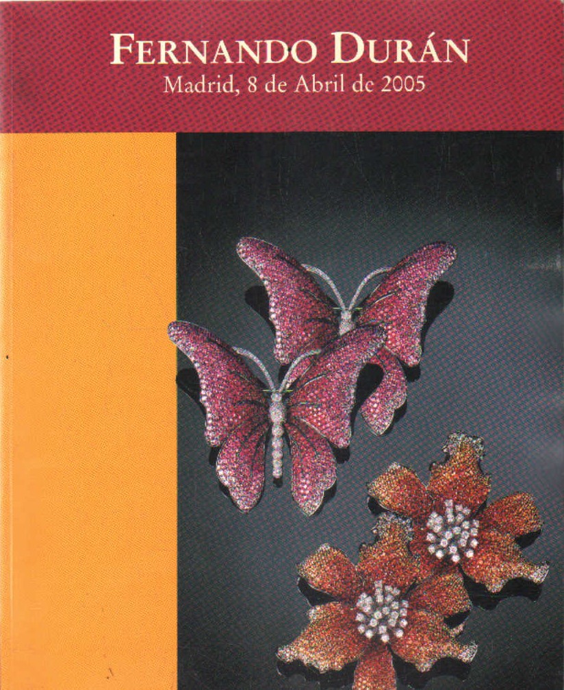 FERNANDO DURÁN JOYAS Y RELOJES SUB. 267, ABRIL 2005
