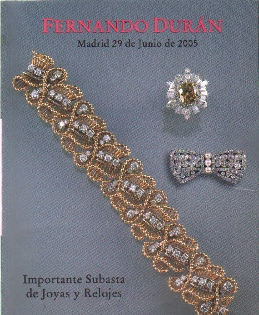 FERNANDO DURÁN JOYAS Y RELOJES SUB. 274, JUNIO 2005