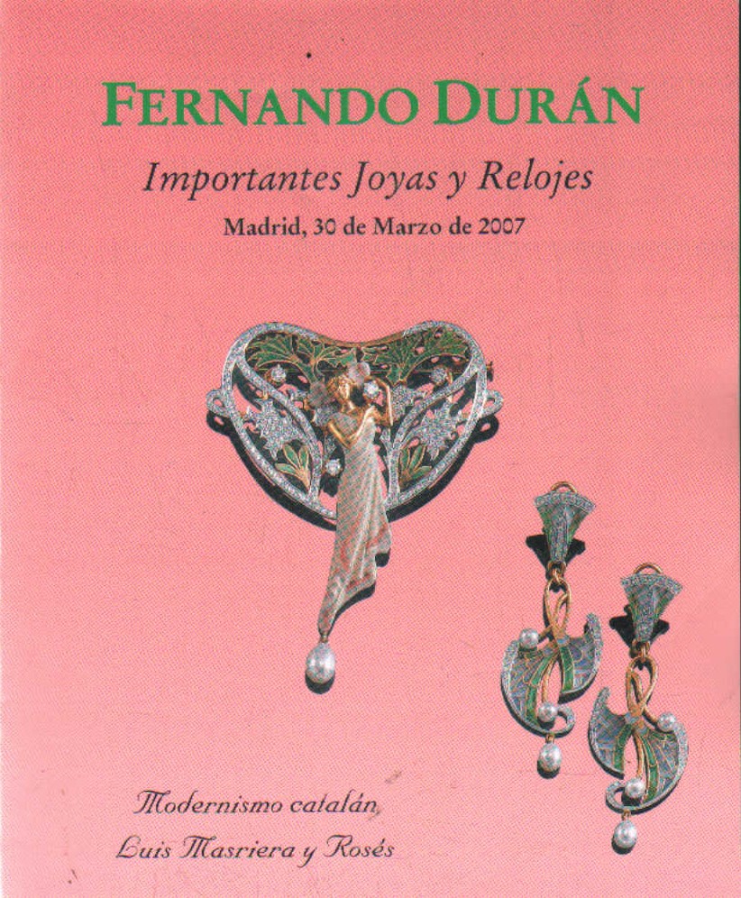 FERNANDO DURÁN JOYAS Y RELOJES SUB. 305, MARZO 2007