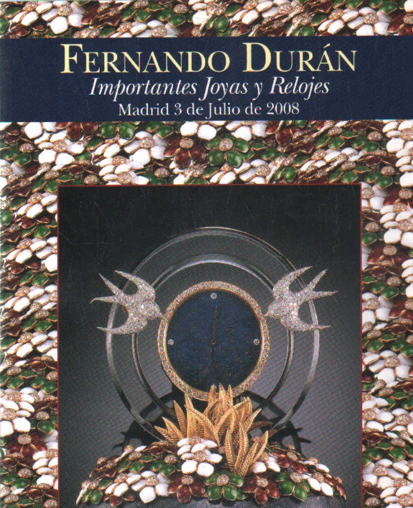 FERNANDO DURÁN JOYAS Y RELOJES SUB. 325, JULIO 2008