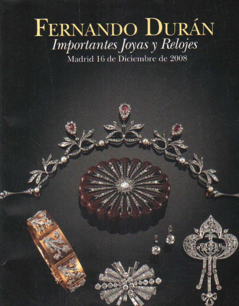 FERNANDO DURÁN JOYAS Y RELOJES SUB. 331, DICIEMBRE 2008