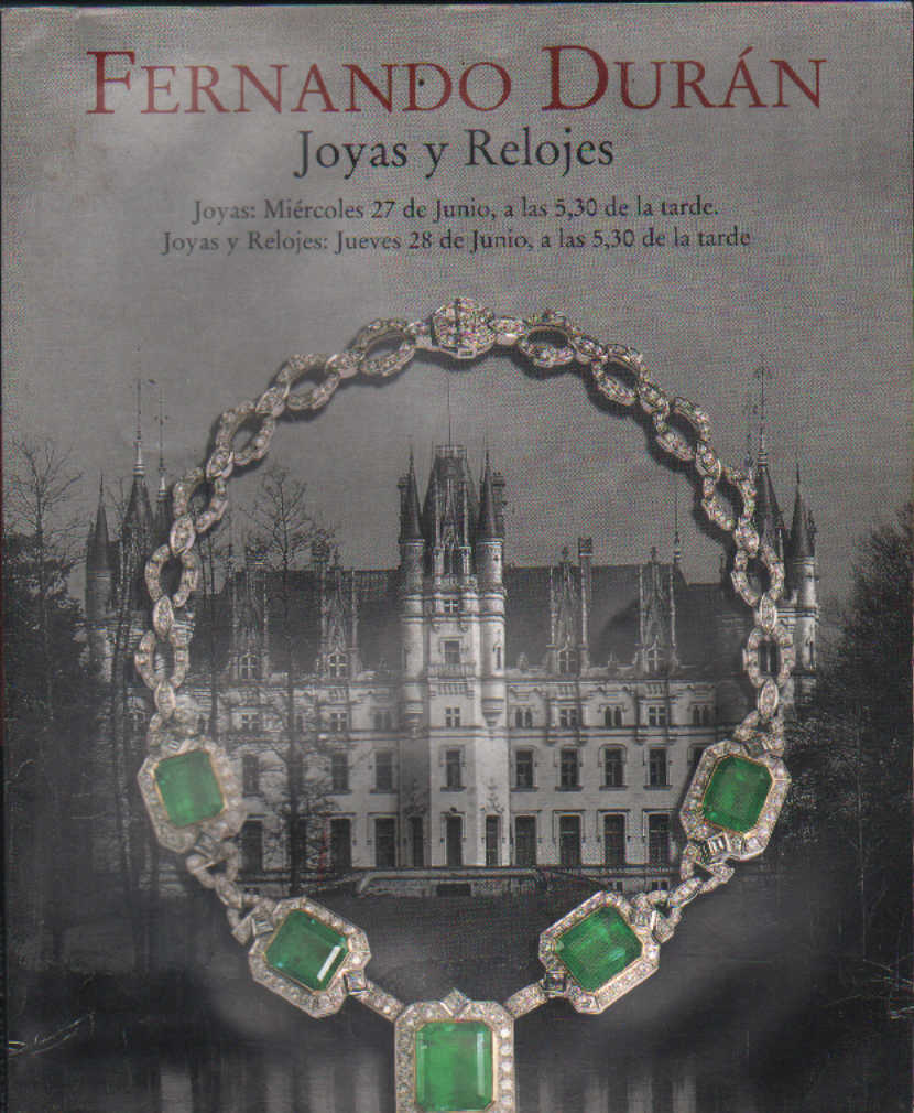 FERNANDO DURÁN JOYAS Y RELOJES, JUNIO 2001