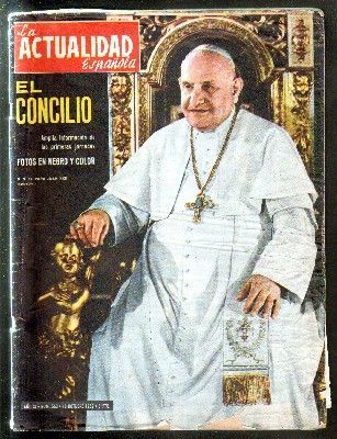 REVISTA LA ACTUALIDAD ESPAÑOLA. AÑO XI - Nº 563 - OCTUBRE 1962. EL CONCILIO.