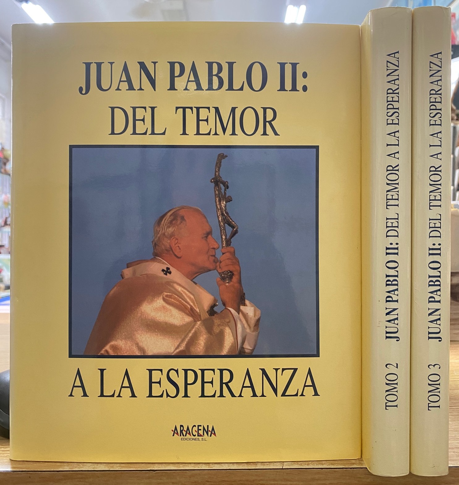 JUAN PABLO II: DEL TEMOR A LA ESPERANZA (3 TOMOS).