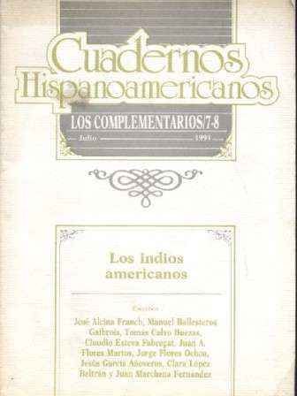 CUADERNOS HISPANOAMERICANOS. JULIO 1991. LOS COMPLEMENTARIOS 7-8