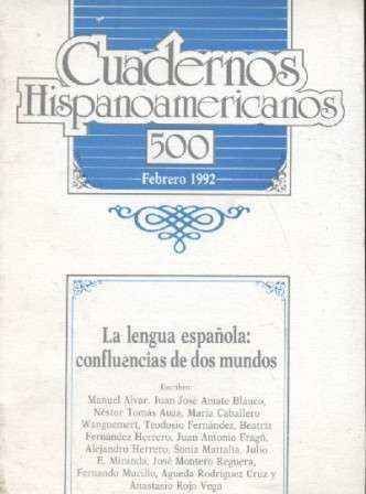 CUADERNOS HISPANOAMERICANOS. FEBRERO 1992.