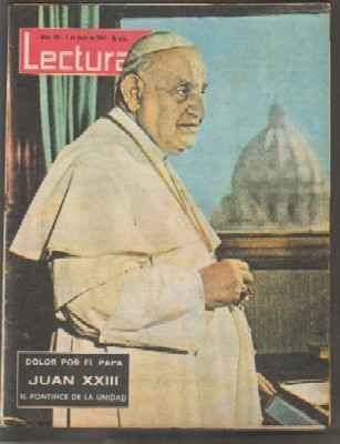 REVISTA LECTURAS. Nº. 581. PORTADA PAPA JUAN XXIII.