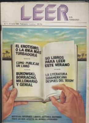 REVISTA LEER. EN VERANO. Nº 1. JUNIO 1985. PUBLICACION TRIMESTRAL.